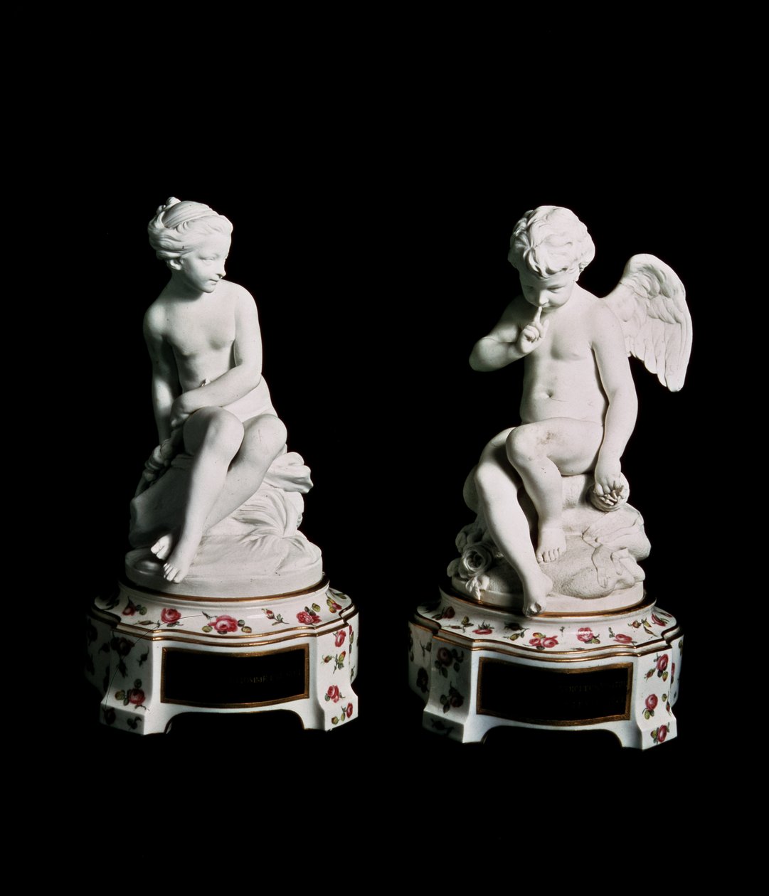 Amor och Psyke, Sevres-gruppen, 1758 (porslin) av Etienne Maurice Falconet