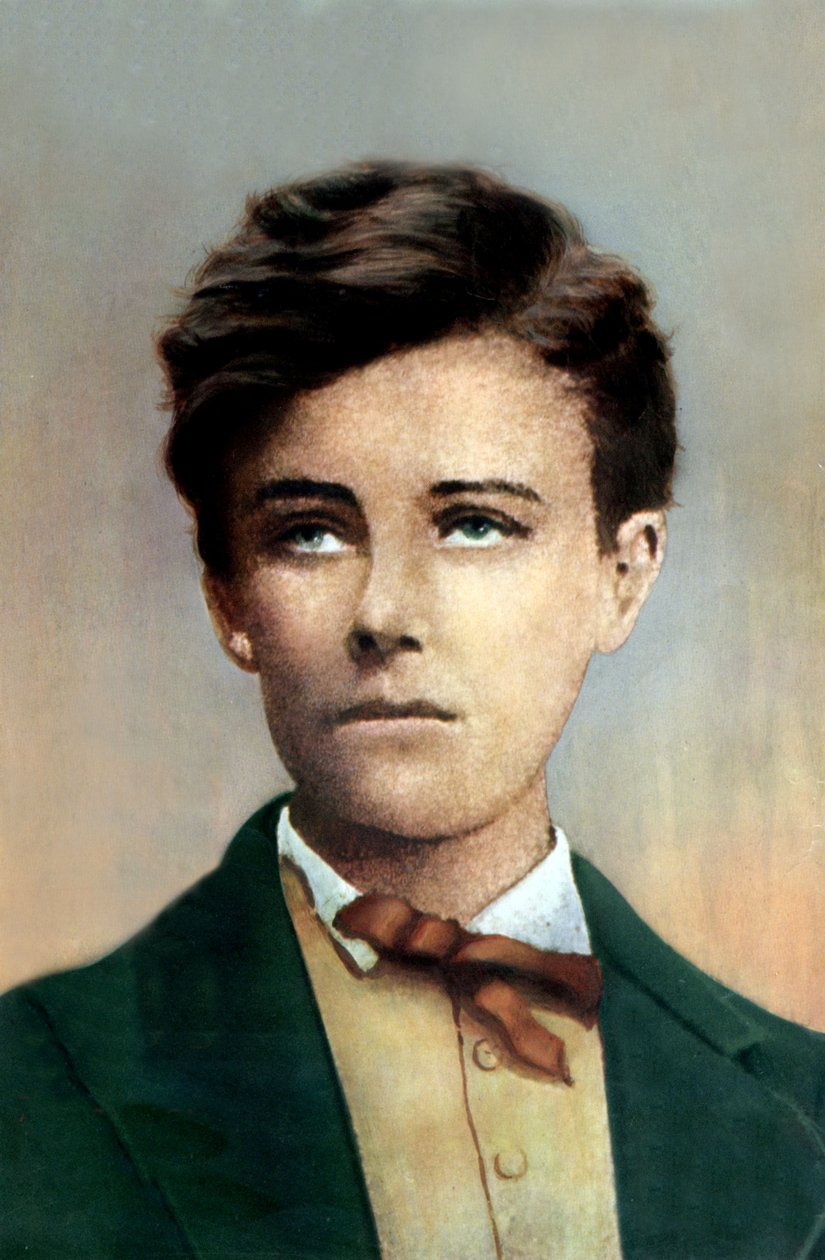 Arthur Rimbaud (1854-1891), francia svéd költő av Etienne Carjat