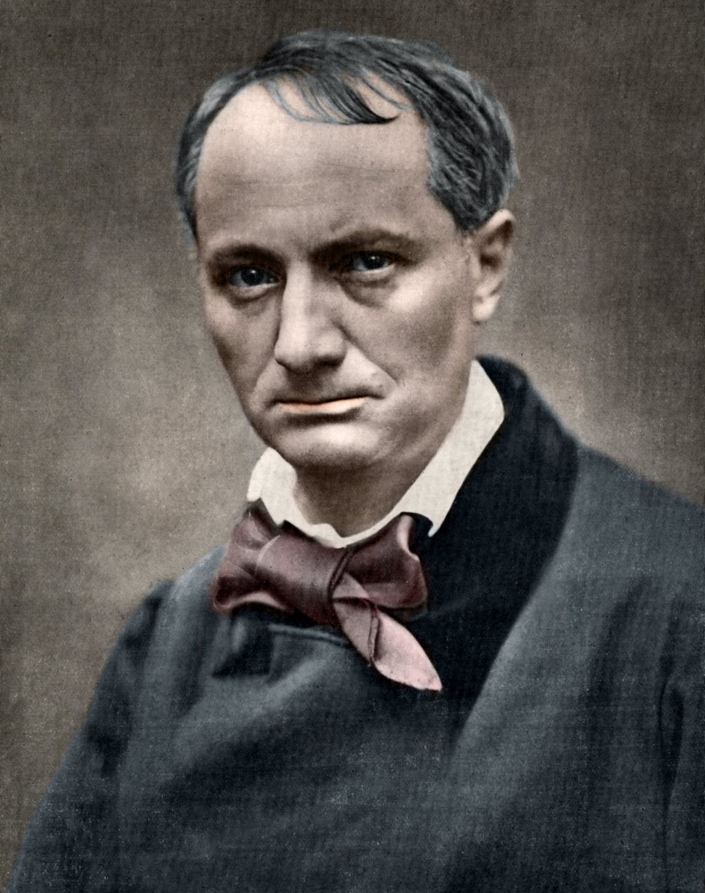 Charles Baudelaire (1821-1867), fransk författare (foto) av Etienne Carjat