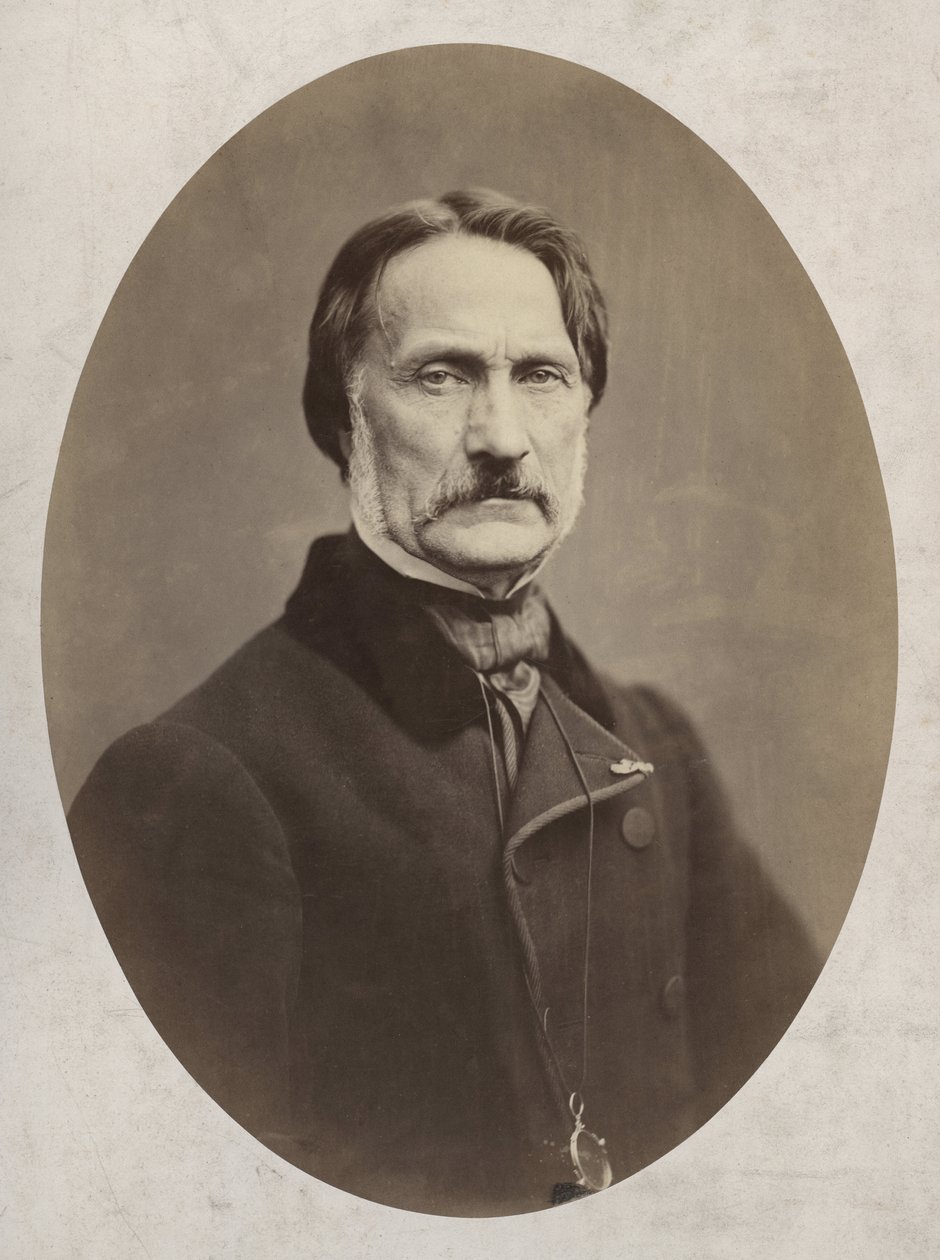 Charles Victor Eugene Lefebvre, historiemålare (1805-1882) av Etienne Carjat