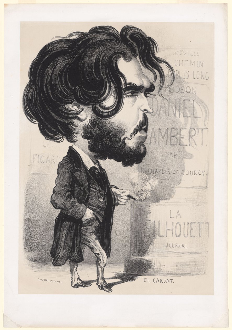 Charles de Couray av Etienne Carjat