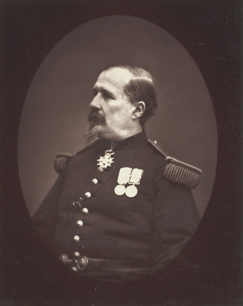 Överste Denfert-Rochereau, ca. 187678. av Etienne Carjat