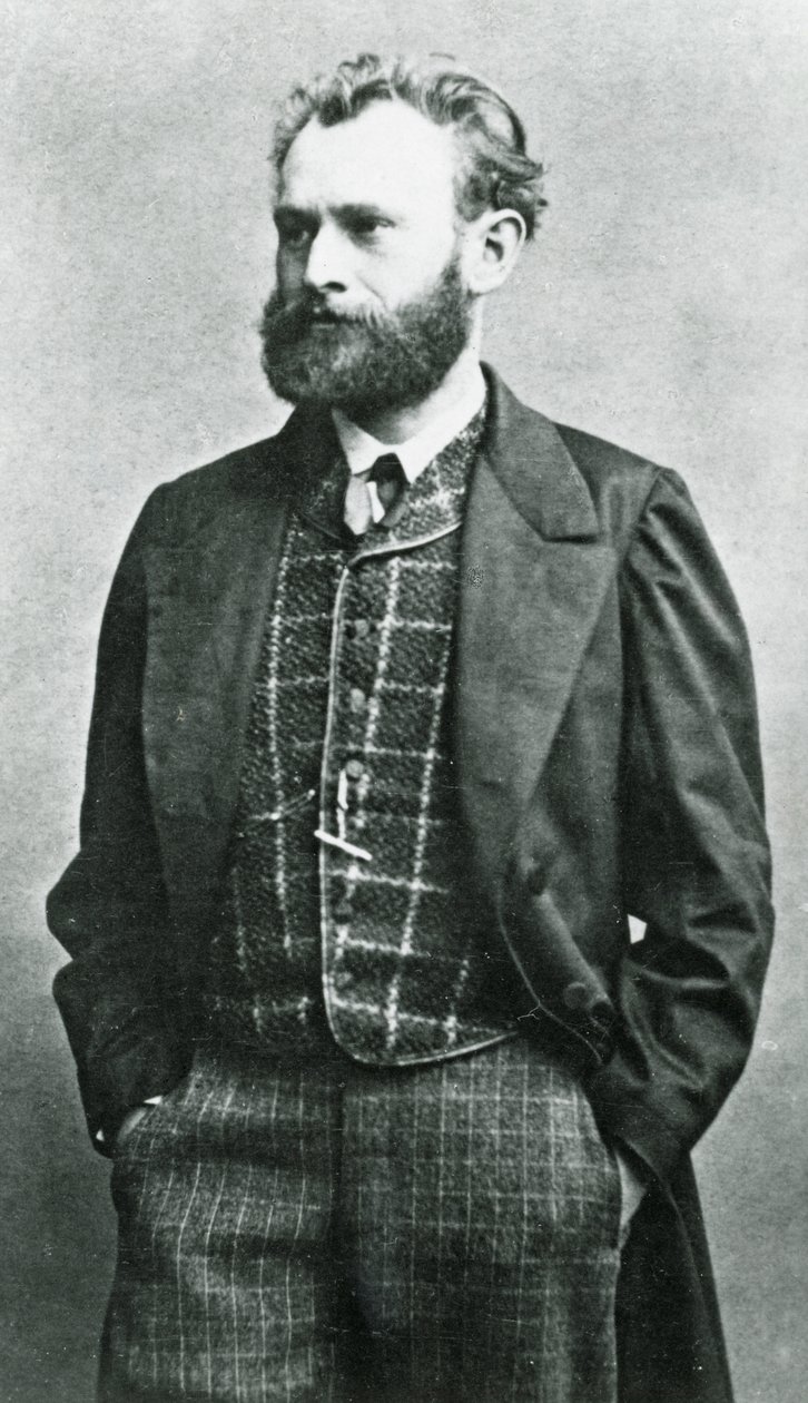 Edouard Manet (svartvitt foto) av Etienne Carjat