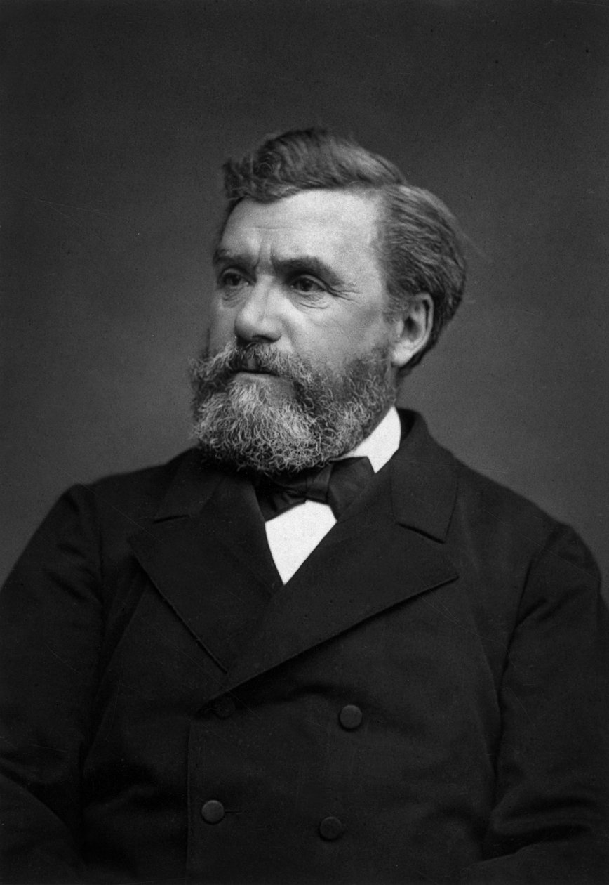 Eugene Lavieille (1820-1889) fransk målare, foto av Carjat av Etienne Carjat