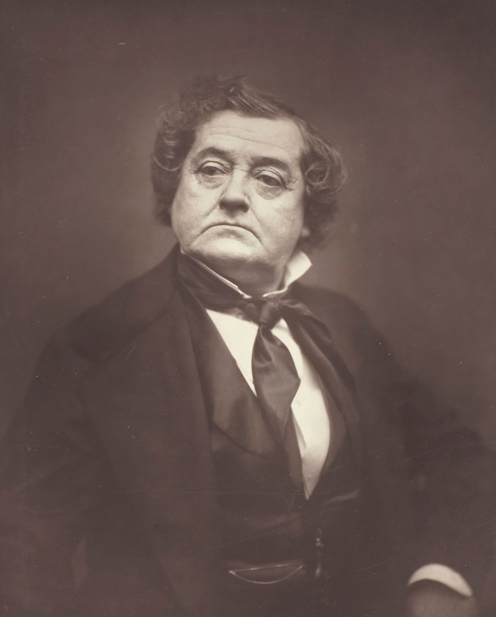 Frédérick Lemaître fransk skådespelare och dramatiker, 1800-1976, ca. 1876. av Etienne Carjat