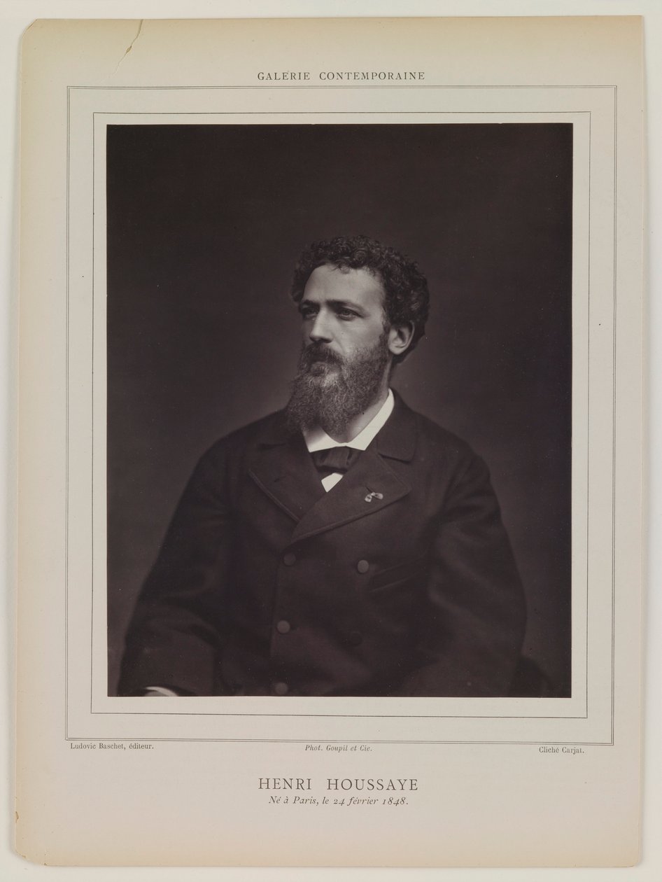Henri Houssaye av Etienne Carjat