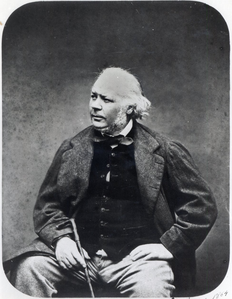 Honore Daumier (1808-79) c.1864 av Etienne Carjat