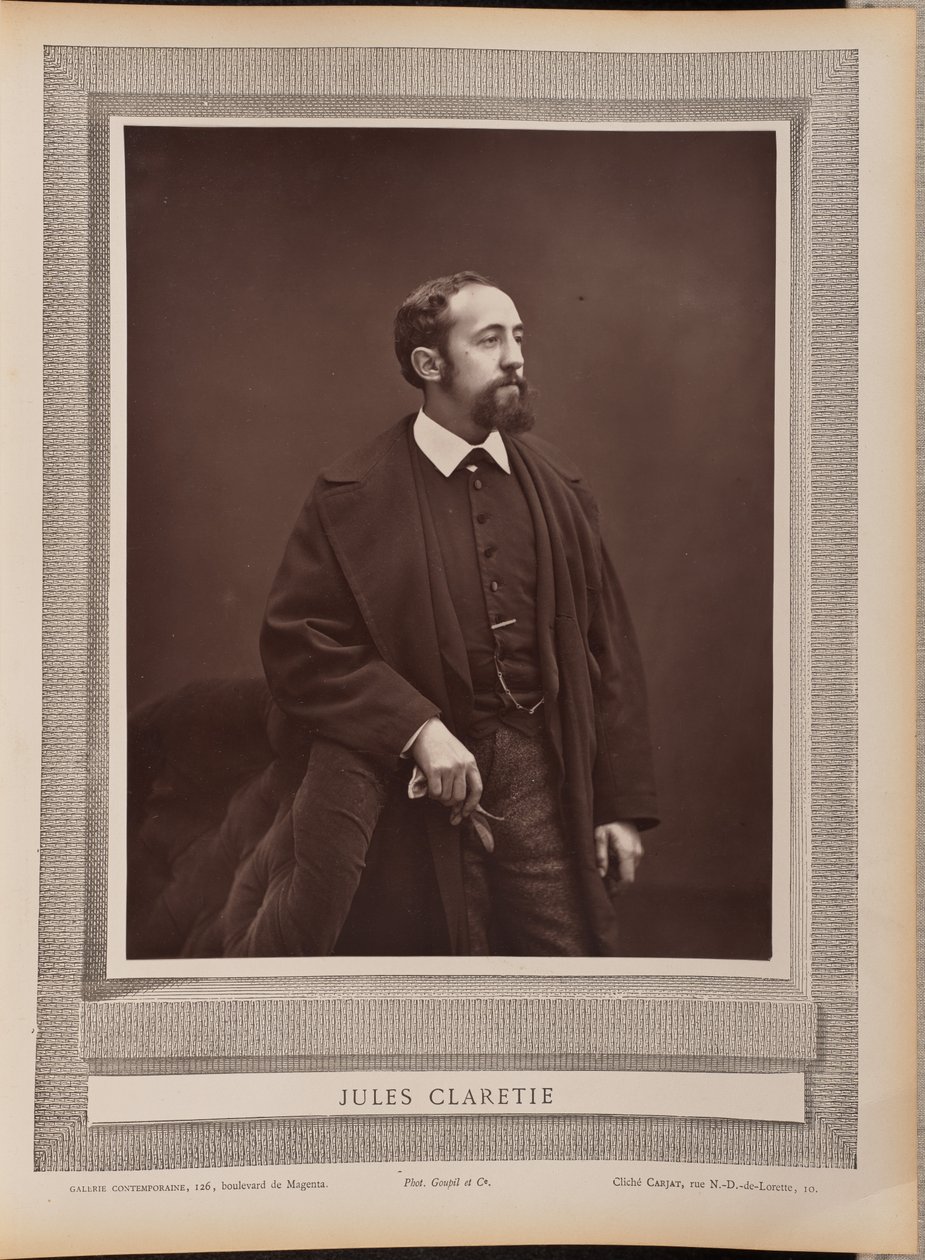 Jules Claretie av Etienne Carjat