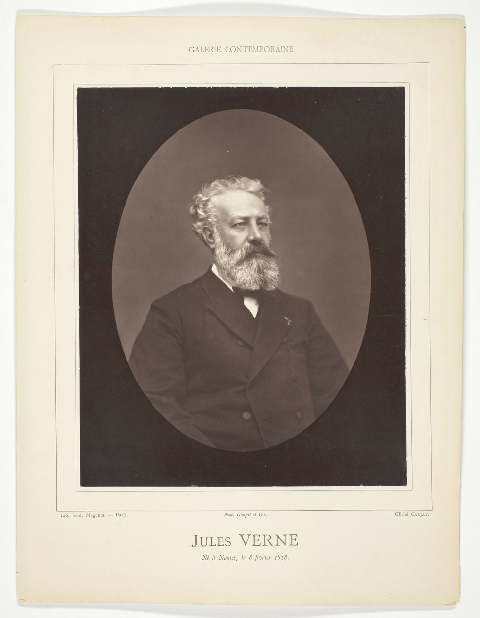 Jules Verne av Etienne Carjat