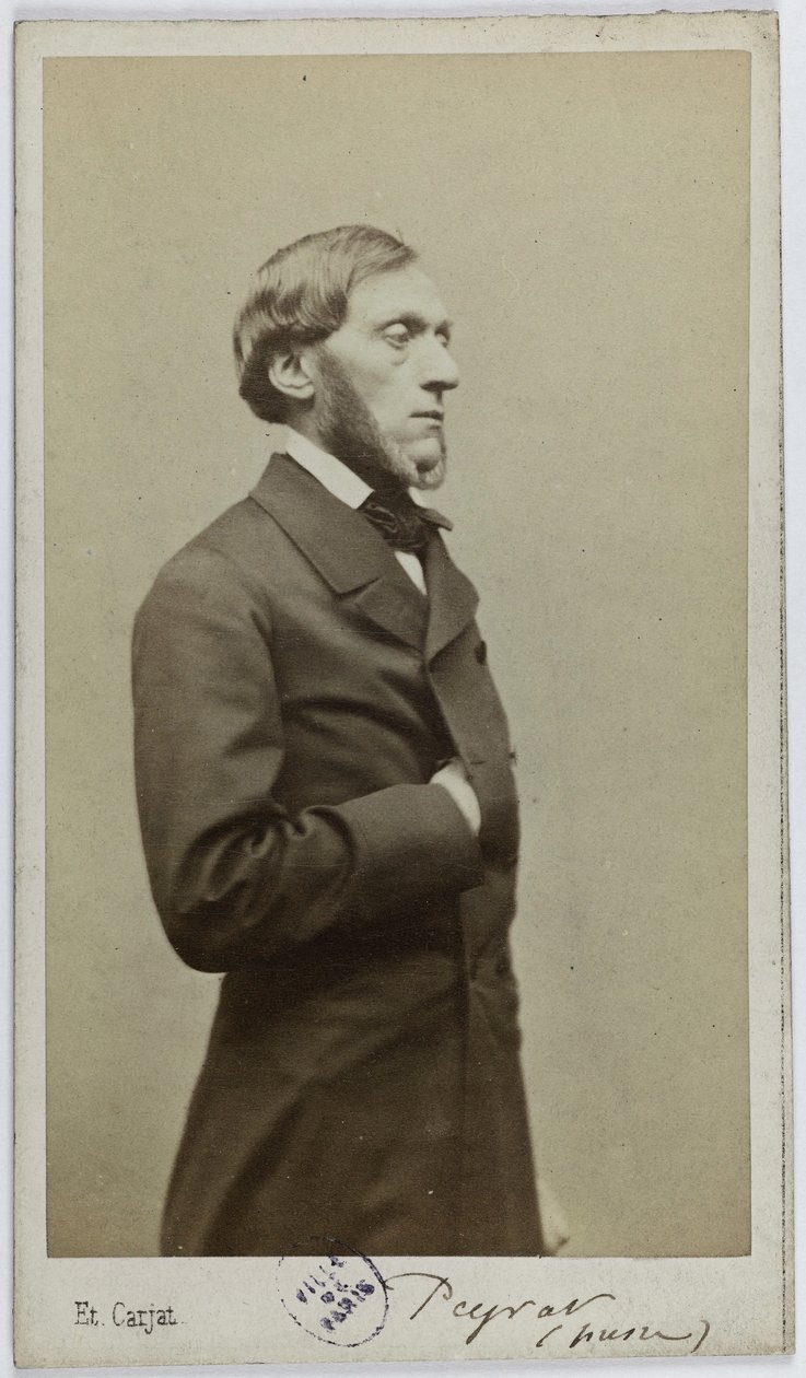 Porträtt av Peyrat Alphonse, (1812 - 1890), (publicist, politiker) av Etienne Carjat