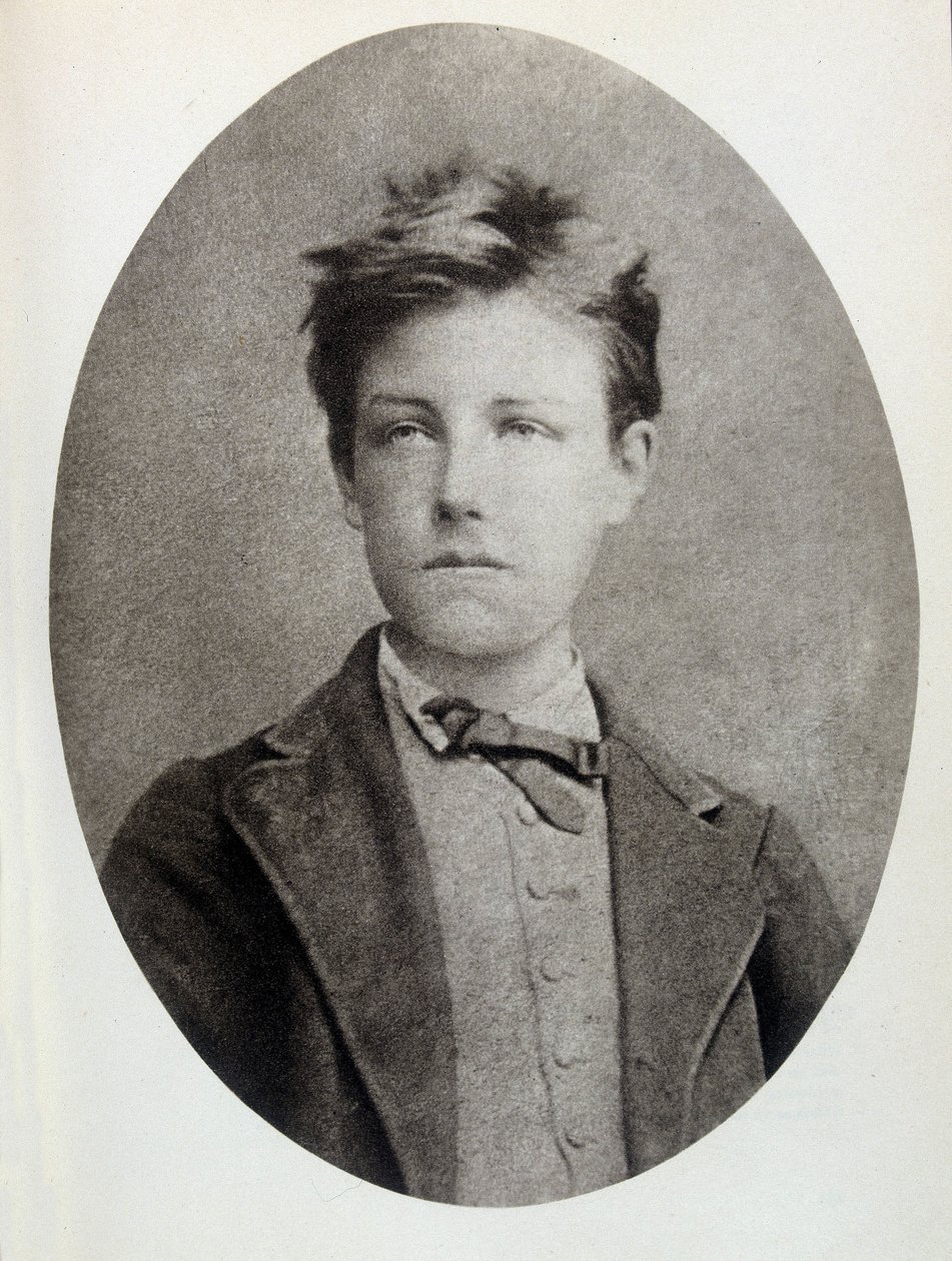 Porträtt av Arthur Rimbaud (1859 - 1891) av Etienne Carjat