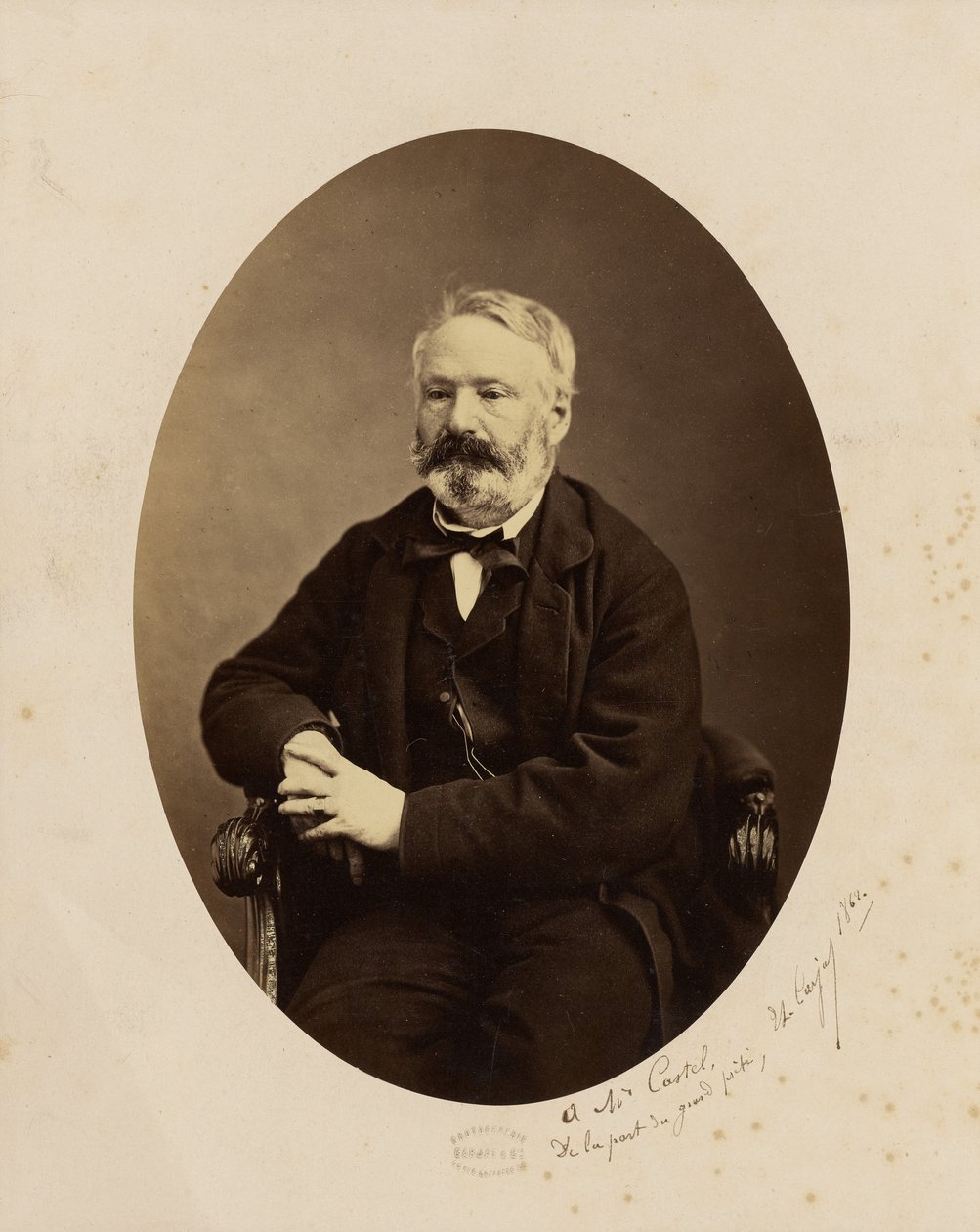 [Porträtt av Victor Hugo] av Etienne Carjat