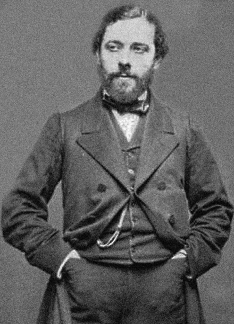 Porträtt av Emile Durand 1830-1903, 1860 av Etienne Carjat