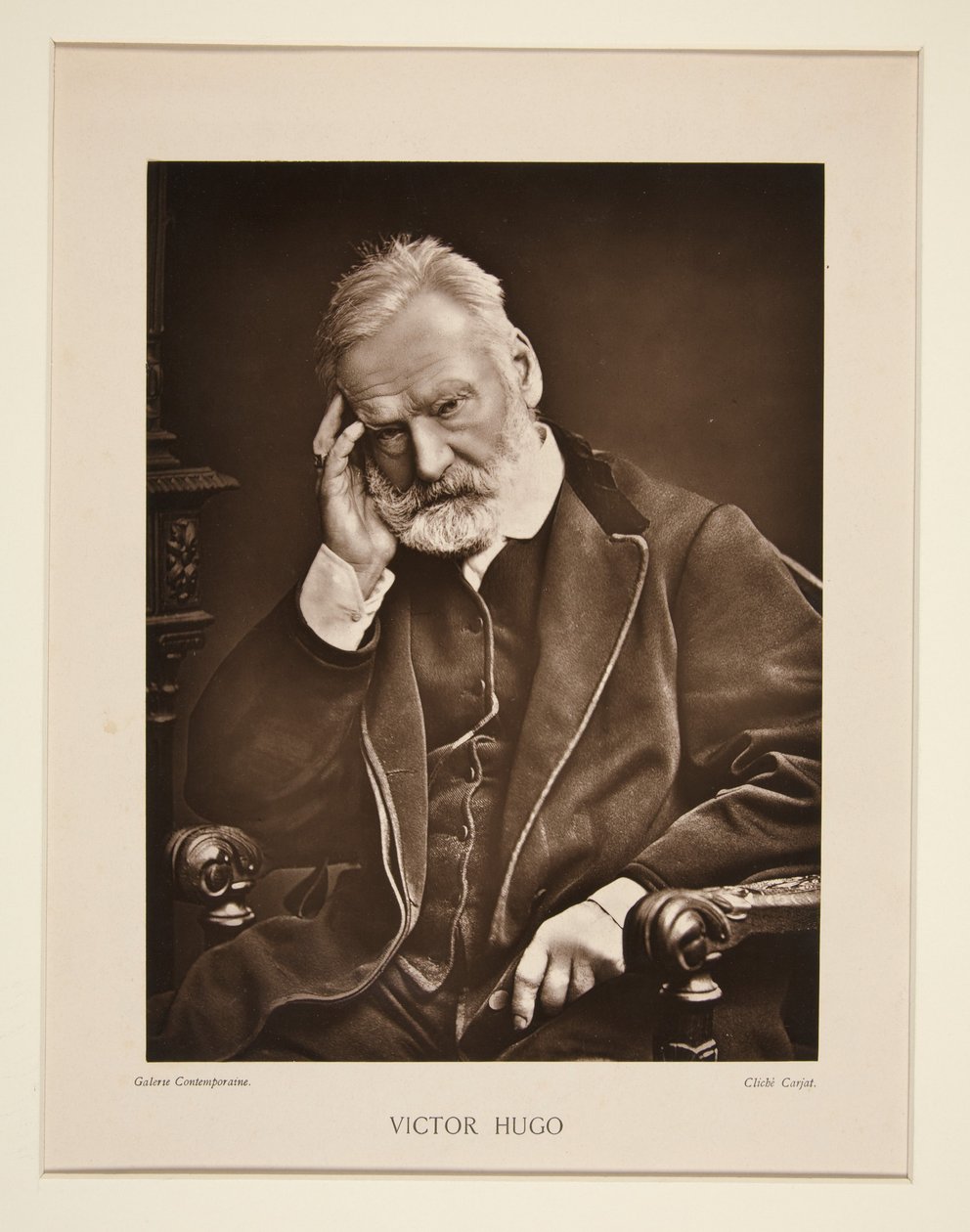 Victor Hugo, ur La Galerie Contemporaine av Etienne Carjat