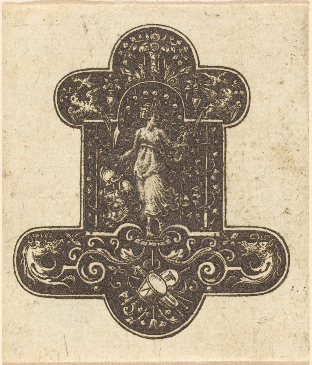 Judith med huvudet av Holofernes av Etienne Delaune