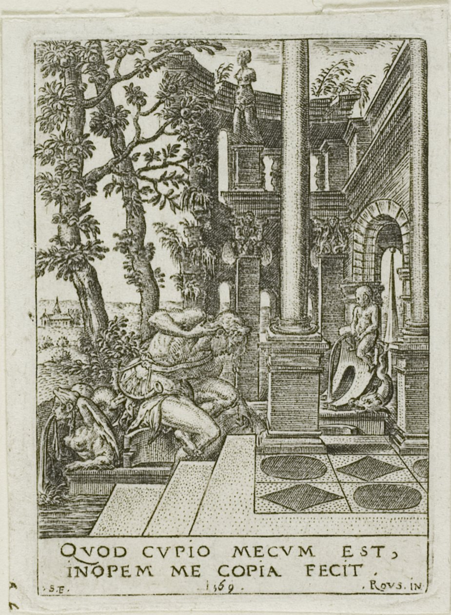 Narciss av Etienne Delaune