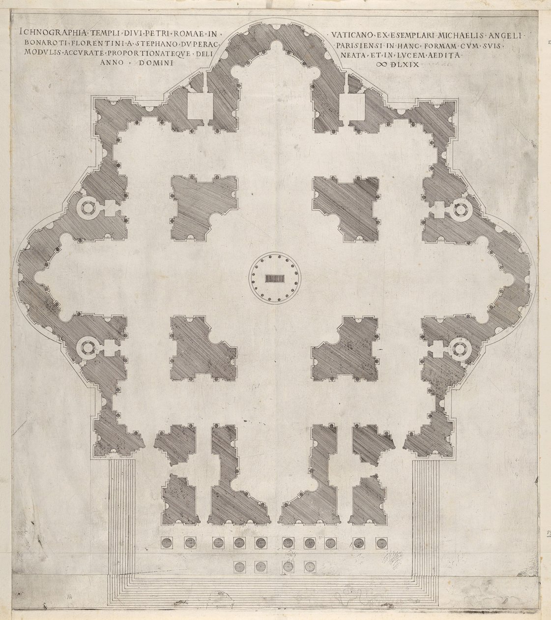 Plan av St Peter