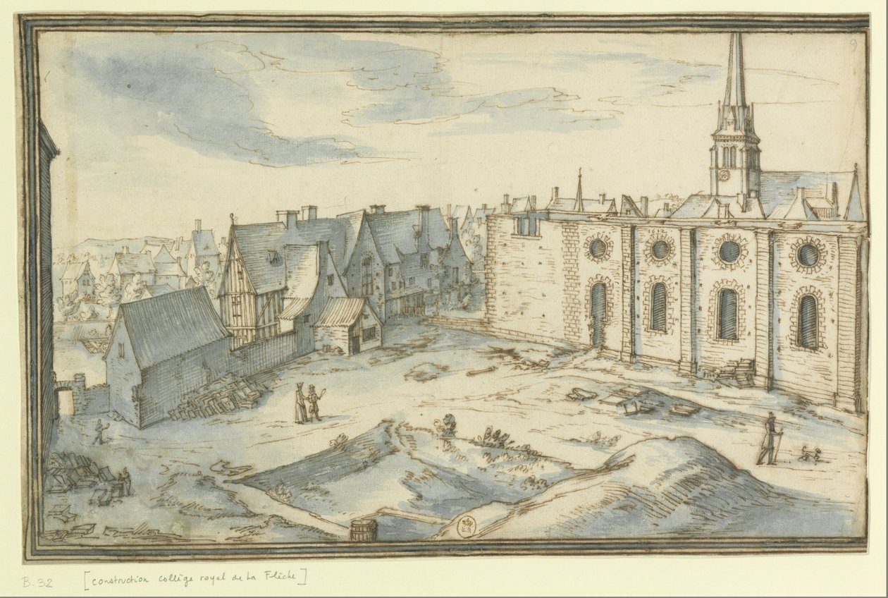 ByggverksamhetCollègeLaFlèche1 av Etienne Martellange
