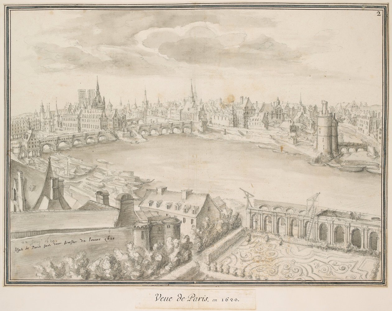 Publicerad i Paris 1620 av Etienne Martellange