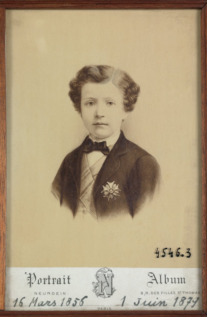 Porträtt av prins kejsaren av Etienne & Neurdein Louis Antonin (1846 p. 1915) Neurdein