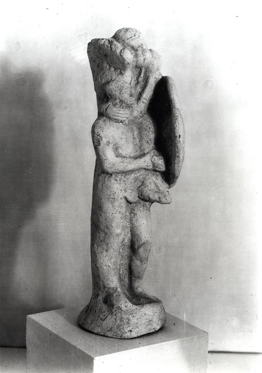 Aeneas och Anchises, från Campetti Sanctuary, utsikt av Etruscan