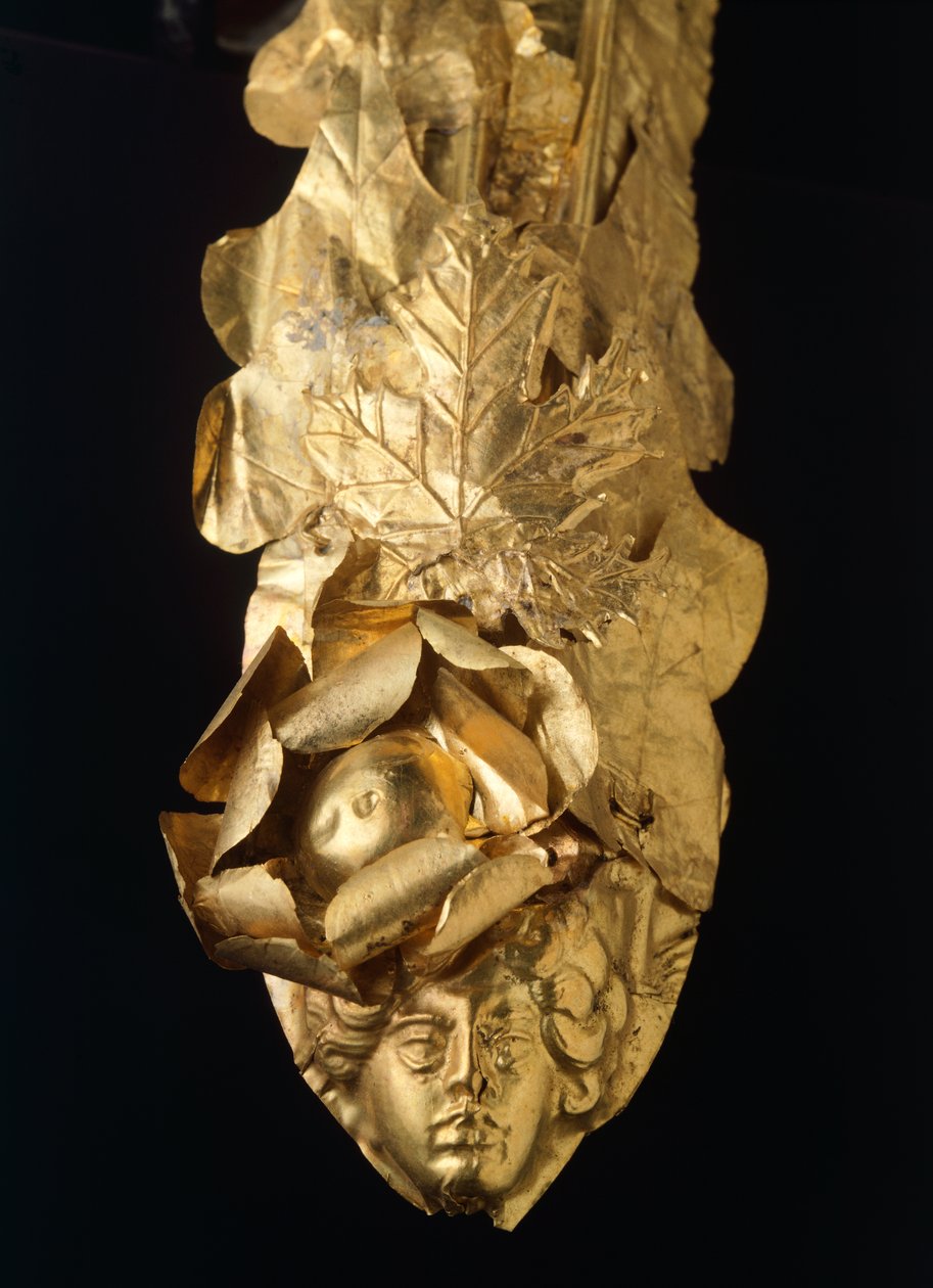 Diadem (krona), från Spina (Emilia Romagna). Etruskisk civilisation, 400-talet f.Kr. av Etruscan