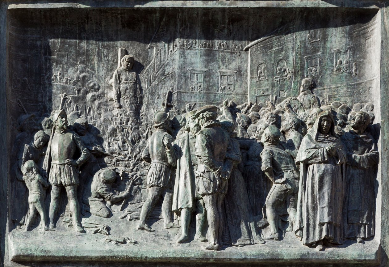 Giordano Bruno brändes på bål, Campo de