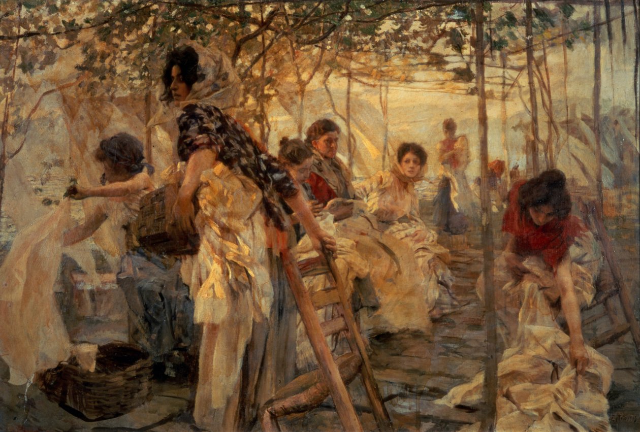 Tvätterskor av Ettore Tito