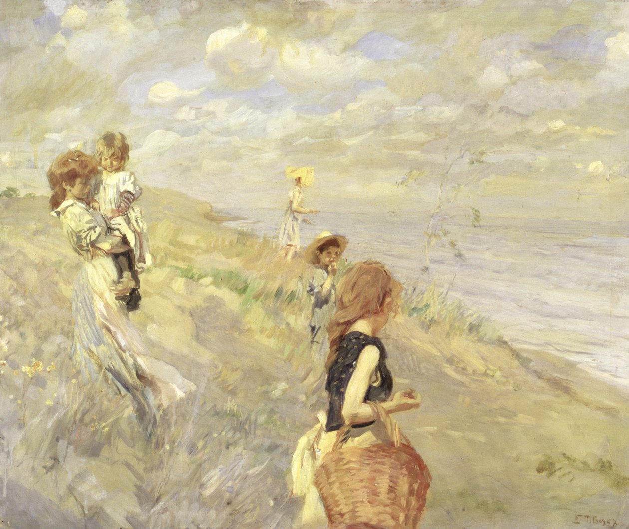 Sanddynerna av Ettore Tito