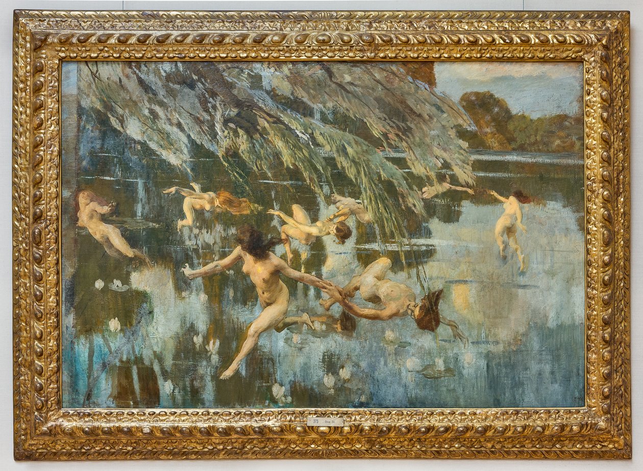 Nymferna av Ettore Tito