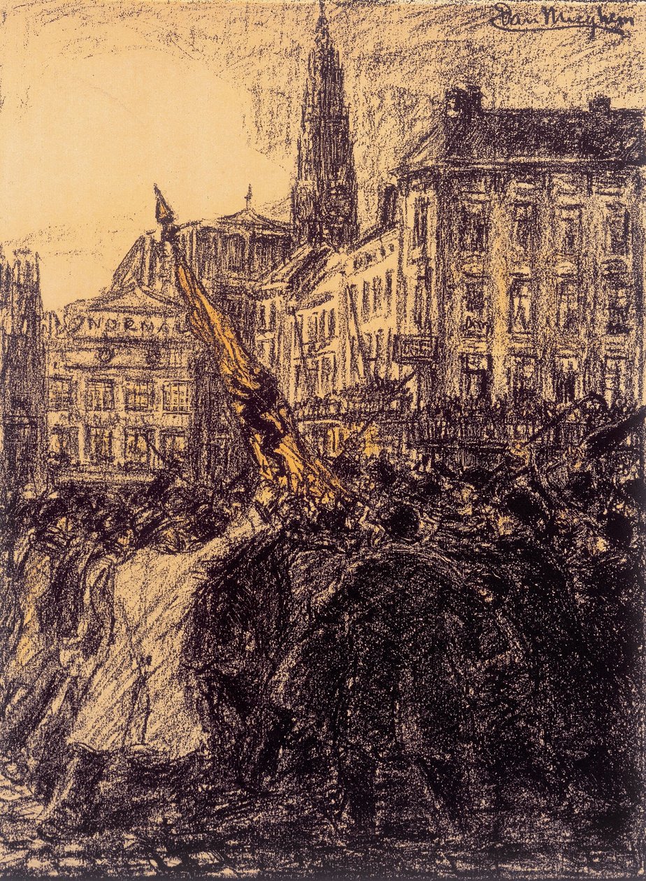 Drei Februar 1918 av Eugeen van Mieghem