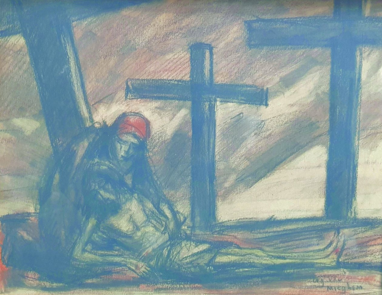 Pietà av Eugeen van Mieghem