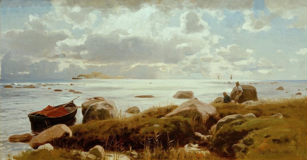 På Rügenkusten av Eugen Felix Prosper Bracht