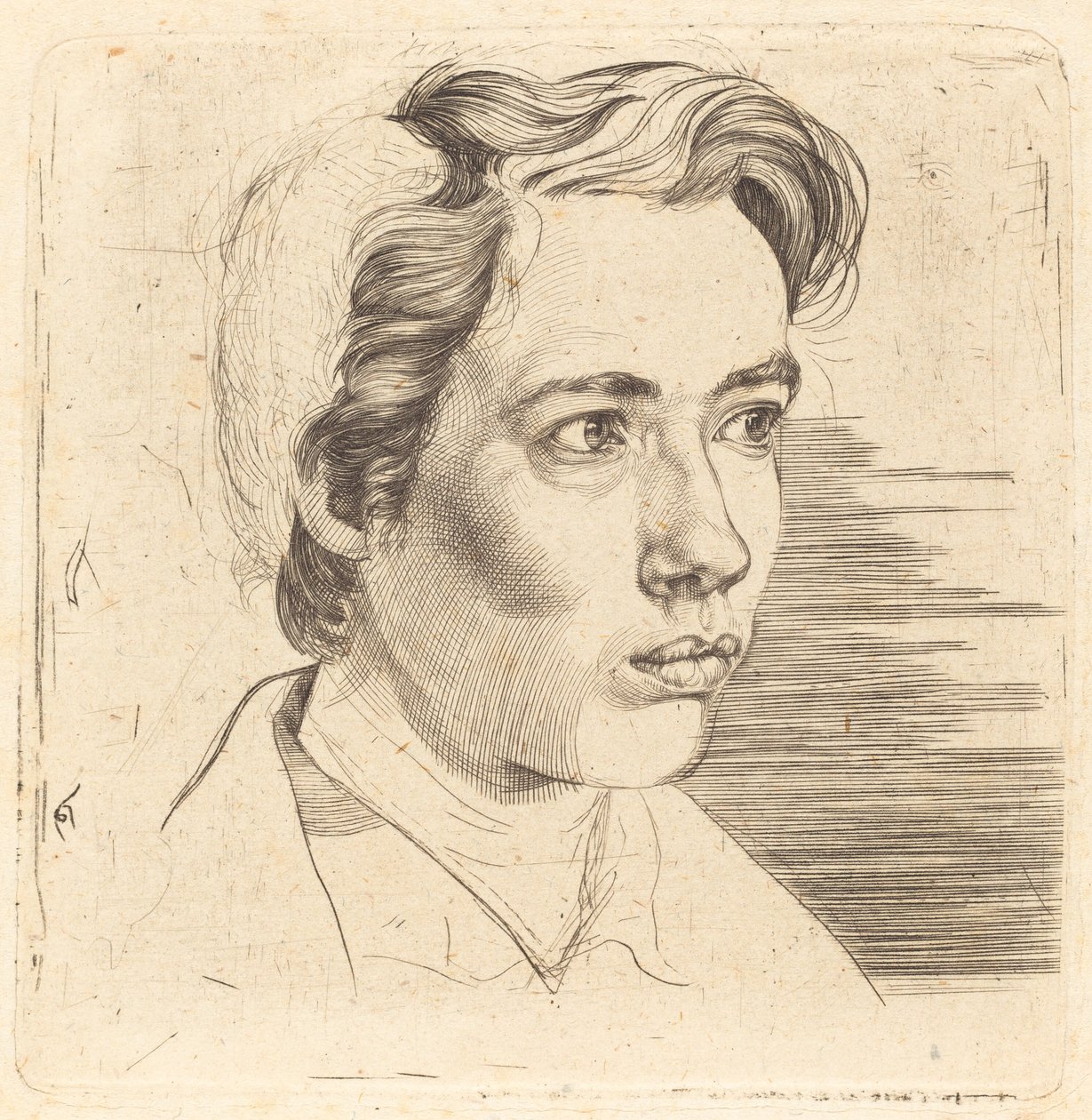 Porträtt av Maisonneuve av Eugen Eduard Schaeffer