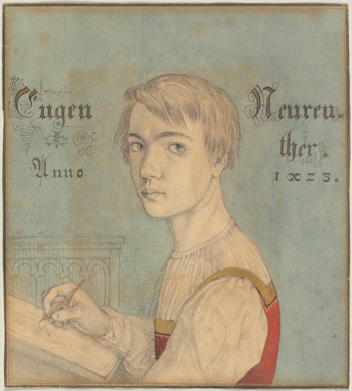 Självporträtt av Eugen Napoleon Neureuther