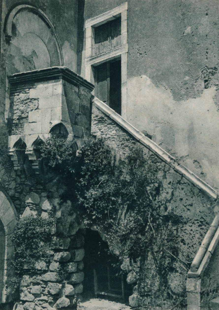 Ett lugnt hörn av Taormina, Sicilien, Italien, 1927 av Eugen Poppel