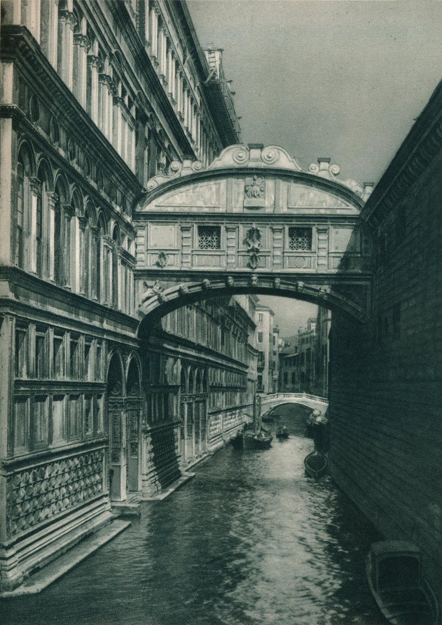 Suckarnas bro, Venedig, Italien, 1927 av Eugen Poppel