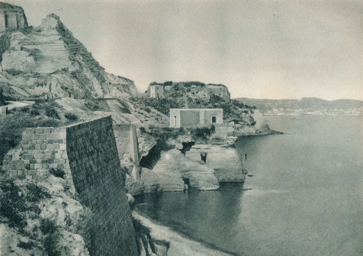 Kustscenen, Ischia, Italien, 1927 av Eugen Poppel