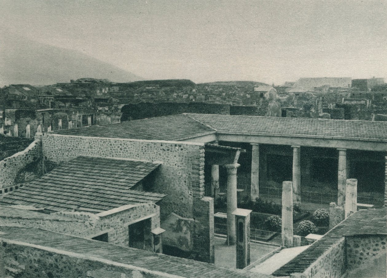 House of the Vettii, Pompeji, Italien, 1927 av Eugen Poppel