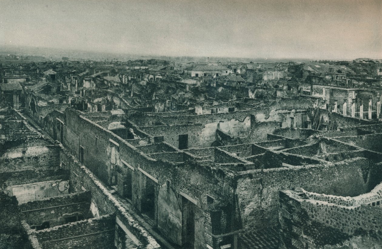 Pompeji, Italien, 1927 av Eugen Poppel