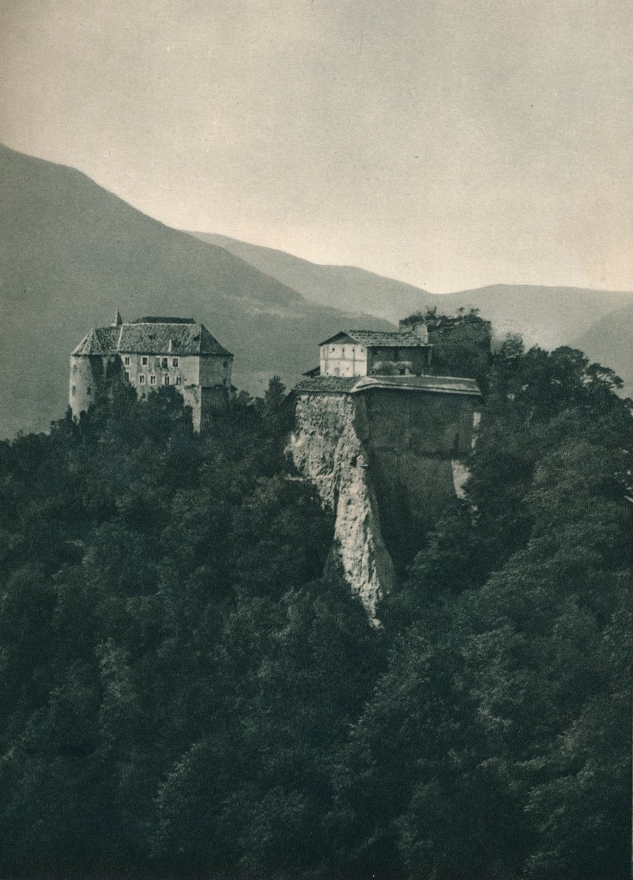 Tyrolens slott, Merano, Sydtyrolen, Italien, 1927 av Eugen Poppel