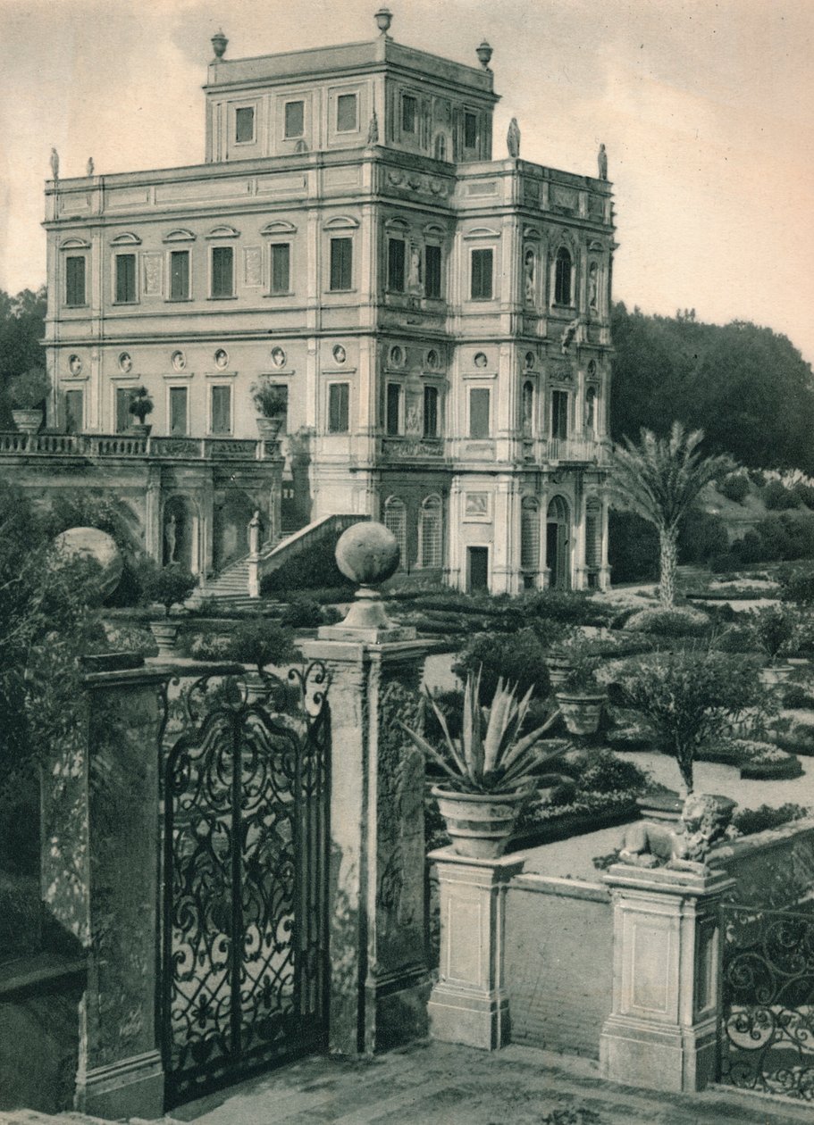 Villa Doria Pamphili på Gianicolo, Rom, Italien, c1926 1927 av Eugen Poppel