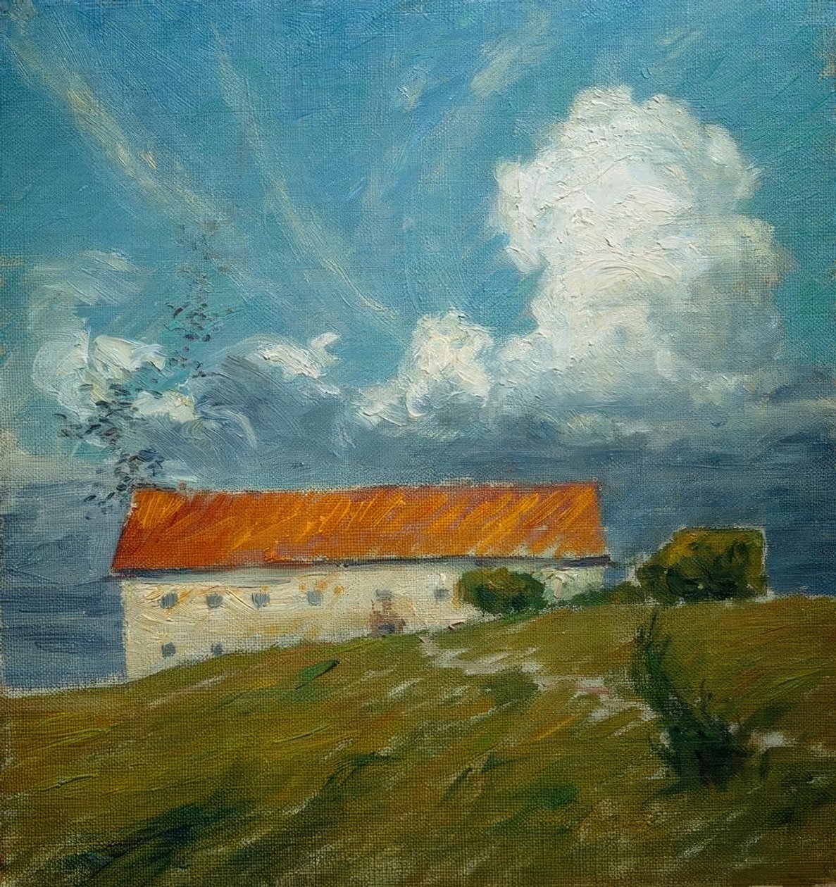 Det gamla slottet, Skiss av Eugen Prinz von Schweden