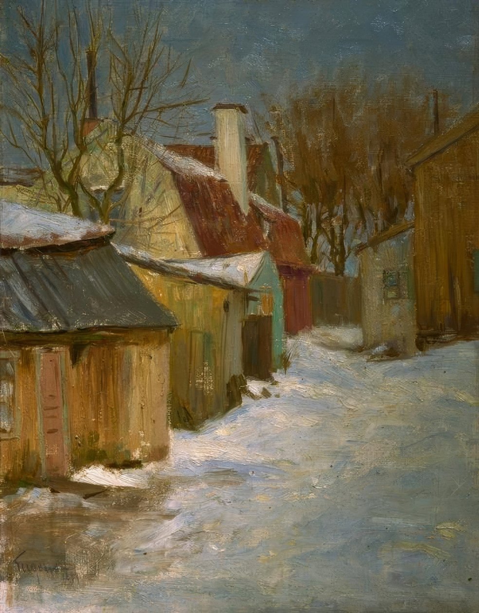 Fran Fjällgatan i Stockholm av Eugen Prinz von Schweden