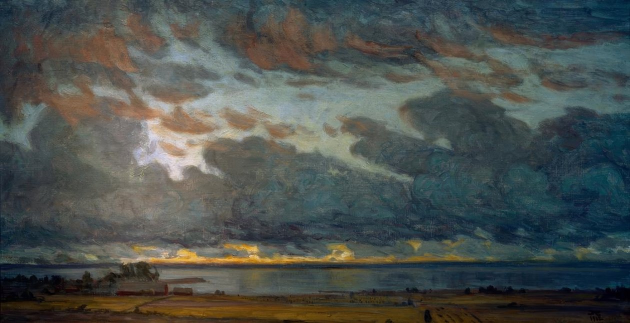 Jagande skyar av Eugen Prinz von Schweden