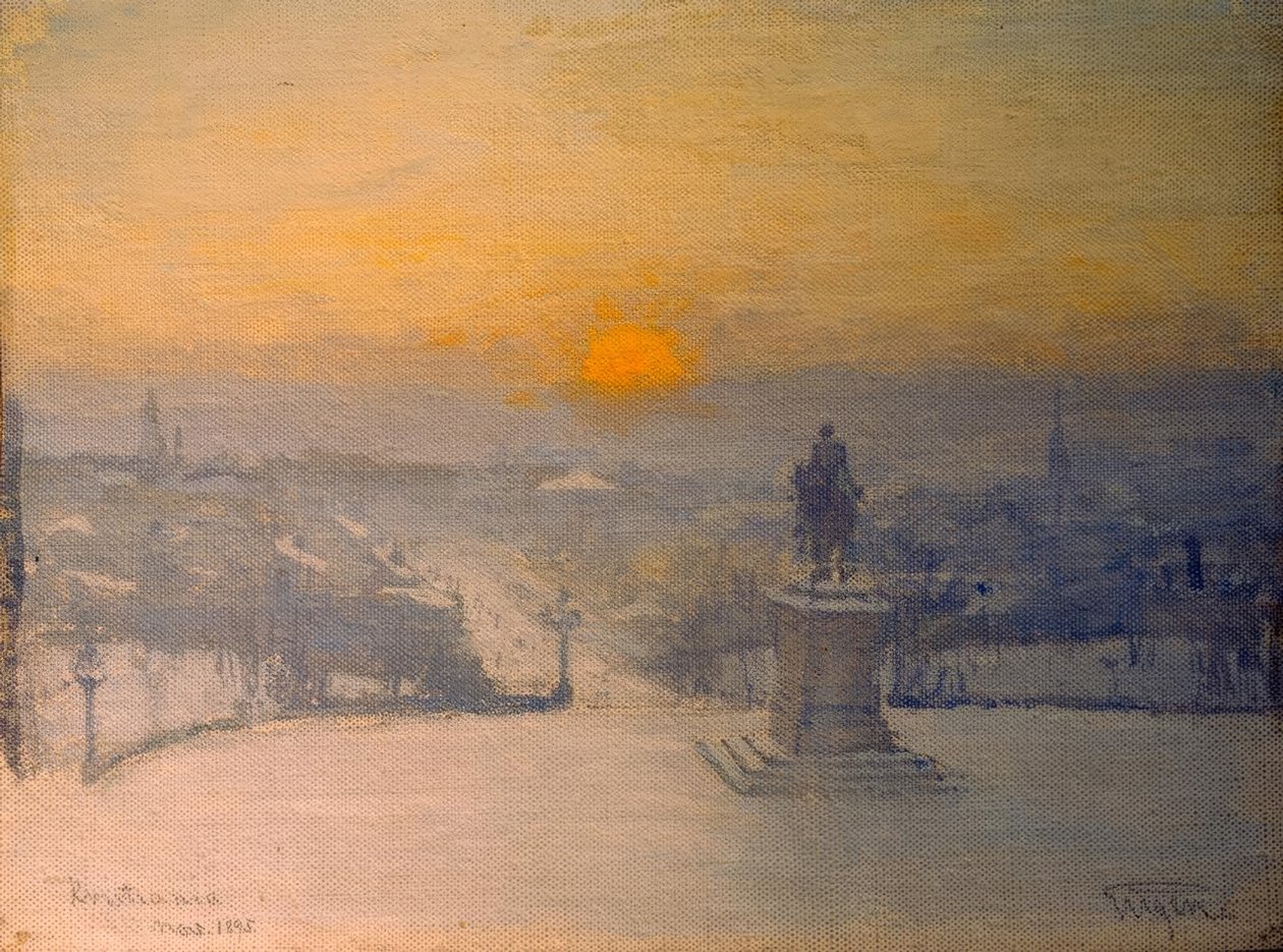 Soluppgang, Kristiania av Eugen Prinz von Schweden