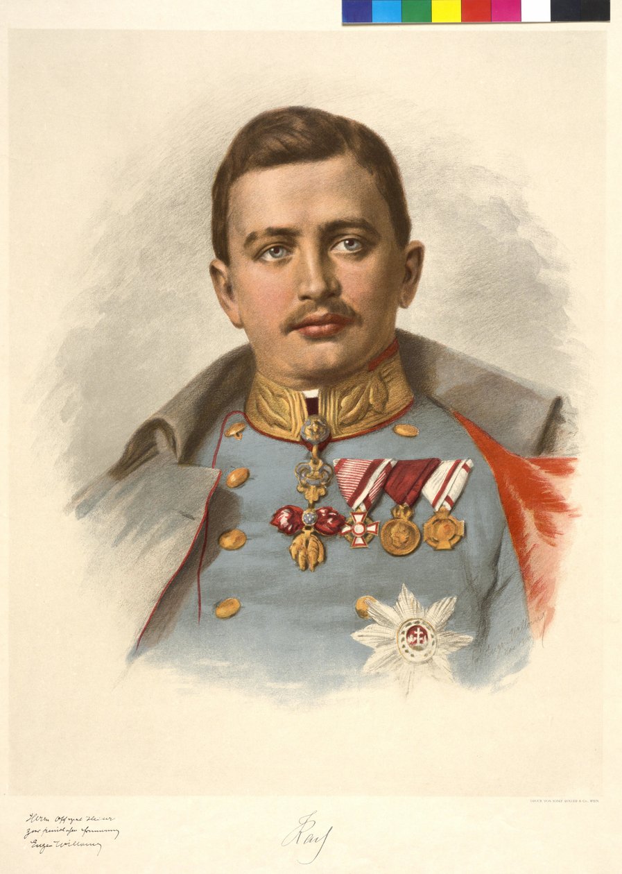 Kejsare av Österrike Karl I av Eugen Willoner