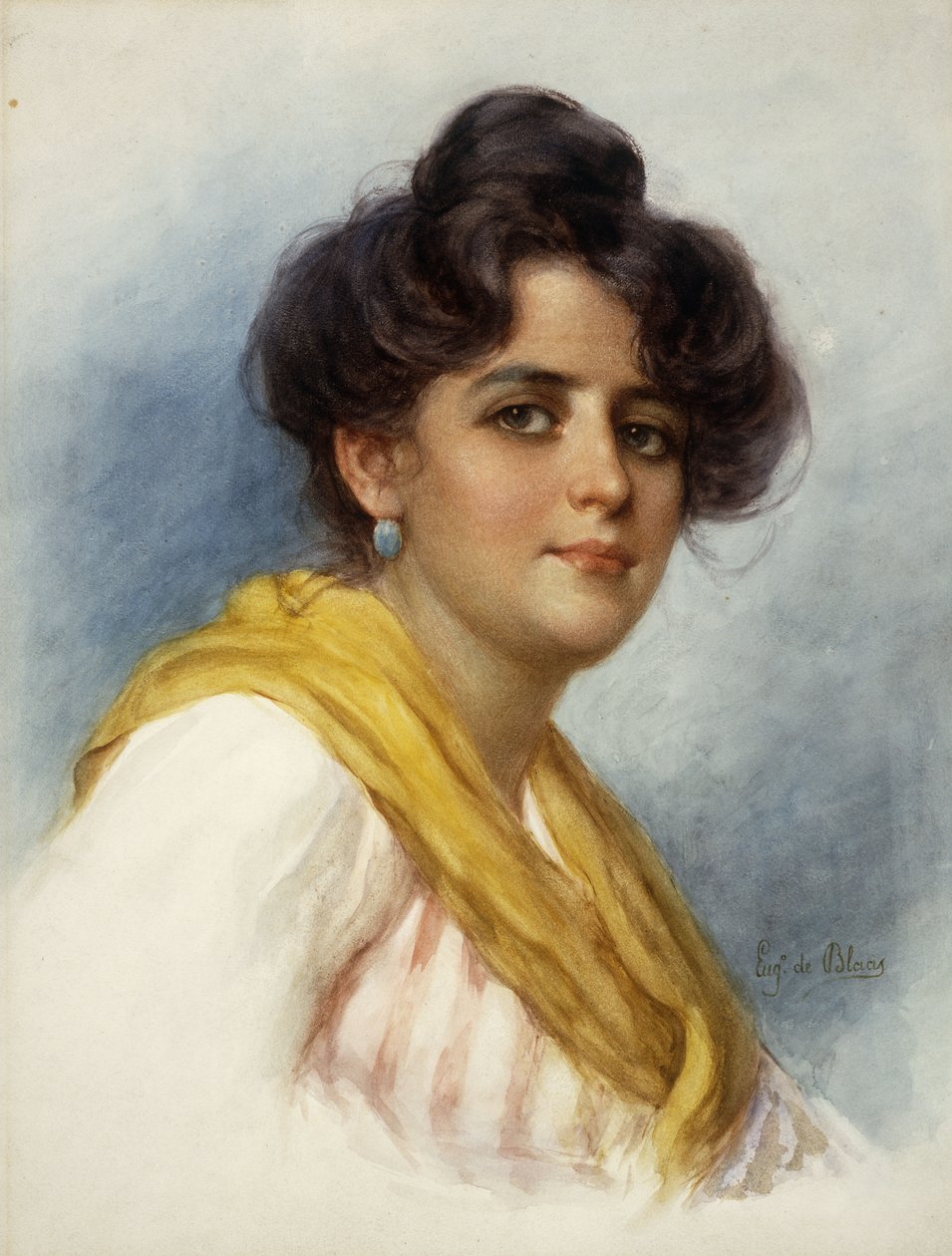 En italiensk skönhet, av Eugen von Blaas
