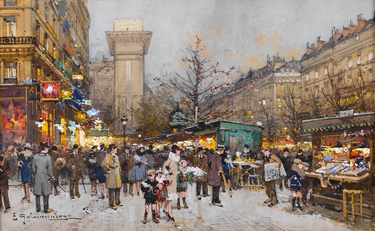 Grind av Eugene Galien Laloue