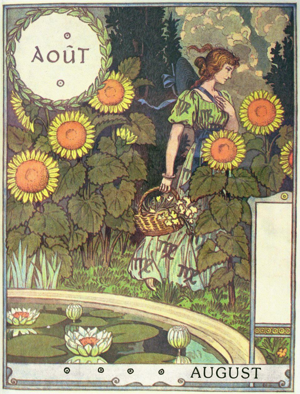 augusti av Eugene Grasset